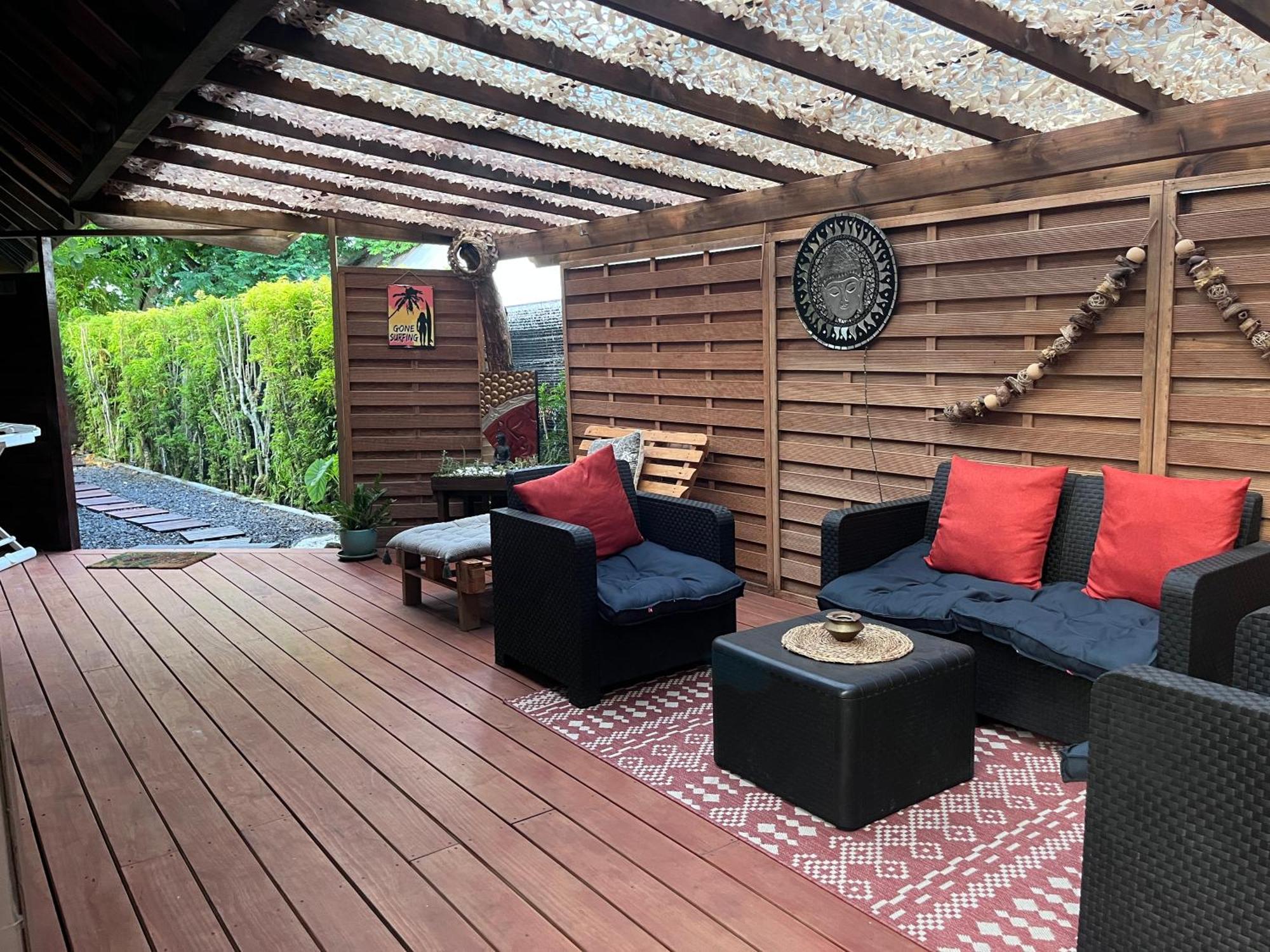 Faaora Lodge, Little Paradise Haapiti Kültér fotó